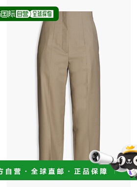 1h可退 香港直邮Sandro 女士 斜纹布直筒裤 SFPPA00954GRISTAUPE