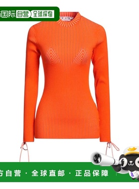1h可退 香港直邮off-white 女士 毛衣 orange橙色 舒适时尚