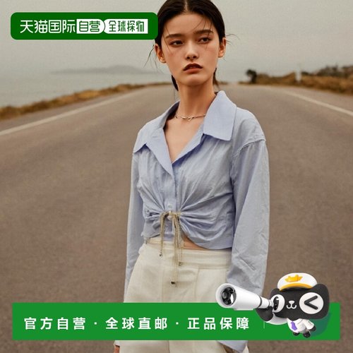 香港直邮Alexander Wang 徽标长袖衬衫 1WC1231767