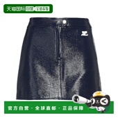 舒适时尚 1h可退 迷你半身裙 blue蓝色 香港直邮Courreges 女士