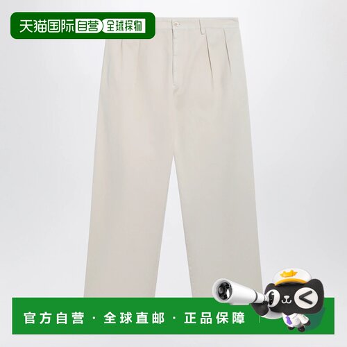 欧洲直邮PRADA 男士休闲裤 UP0434OOO192AF0036 AW2026 浅棕色