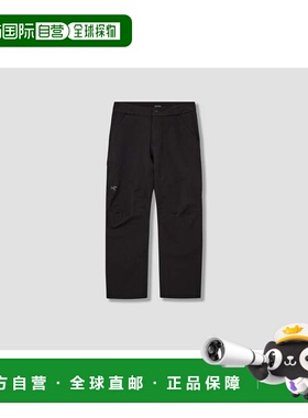 香港直邮arc'teryx 始祖鸟 男士 CRONIN X000009316 棉质黑色裤子