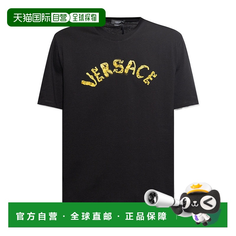 香港直邮VERSACE 23FW 圆领短袖T恤 Men范思哲