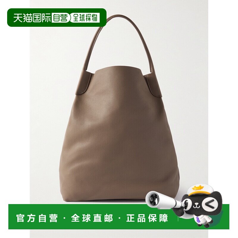 香港直邮Loro Piana 诺悠翩雅 男士 Bale 加大号全粒面皮革手提包