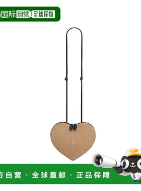 香港直邮Alaia LE CŒUR 纸质草编包 AA1P003CA573