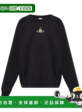 1h可退 香港直邮Vivienne Westwood 圆领徽标卫衣 3I010004J0006P