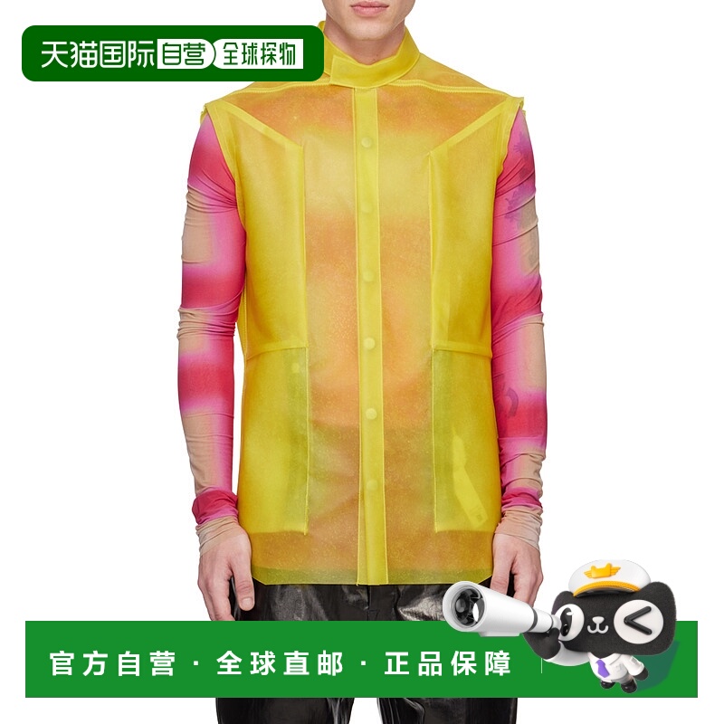 香港直邮Rick Owens 立领皮夹克 RR01C4710LCT12