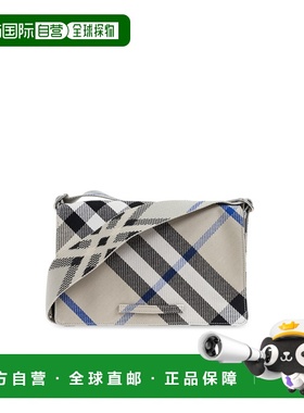 欧洲直邮BURBERRY 男士单肩包8092604A3888LICHEN博柏利斜挎包