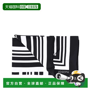 1h可退 香港直邮JOSEPH 约瑟夫 女士 Scarfs 黑色围巾 JF00972809