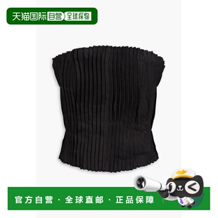 无肩带褶裥亚麻紧身胸衣 1h可退 Parma 女士 R24S1 香港直邮Staud