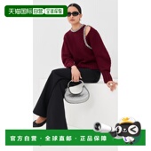 香港直邮Simkhai 上衣 女士 1h可退 Monroe 套头衫 red红色 舒适时