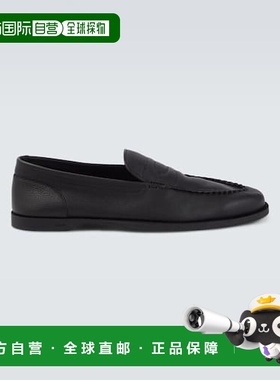 1h可退 香港直邮John Lobb 男士 Pace 皮质乐福鞋 black黑色 舒适