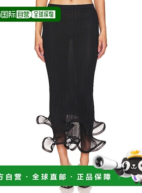 香港直邮Simkhai 女士 Kelso 半身裙 2243016K black黑色 舒适时