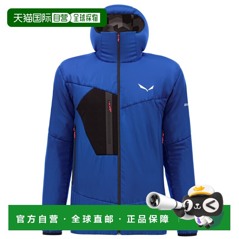 自营欧洲直邮Salewa沙乐华 Ortles TirolWool® 男士弹性连帽夹克