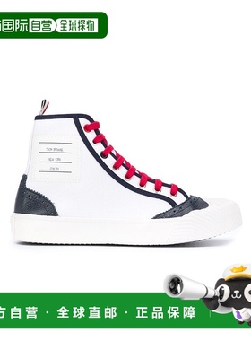 香港直邮Thom Browne logo贴花高帮休闲厚底运动鞋 FFD052B01588