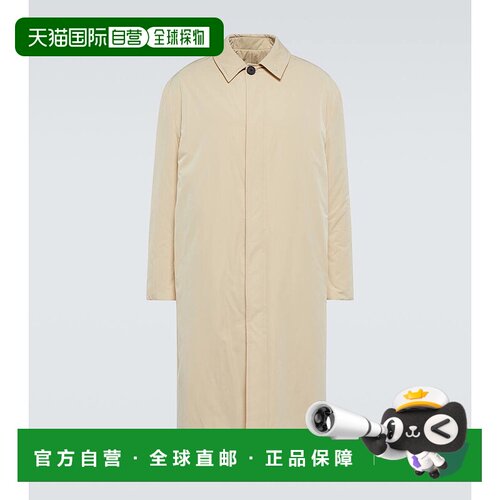 1h可退 香港直邮The Row 男士 Django 带里衬风衣 beige米色 舒适