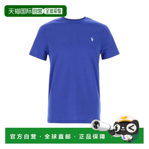香港直邮Polo Ralph Lauren Polo 拉夫 劳伦 男士 Electric 蓝色T