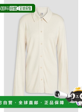 1h可退 香港直邮TOTÊME 女士 针织衬衫 242WRT1723FB0161ECRU116