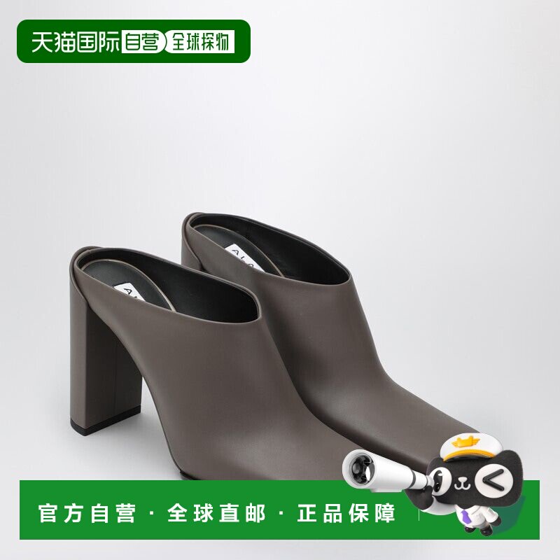 香港直邮ALAIA 女士凉鞋 AA3M2006I049LE809 AW2025 棕色单鞋拖鞋