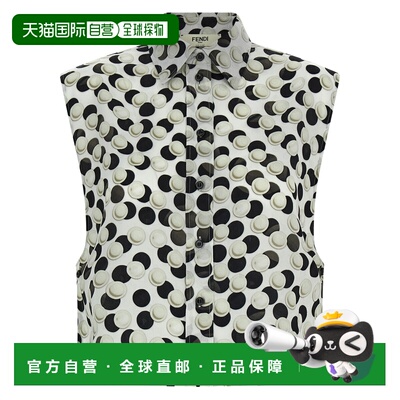 1h可退 香港直邮FENDI 女士衬衫 FS8332AW9IF0GME SS2026 花色 Po