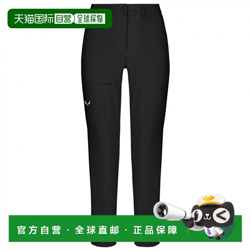 香港直邮SALEWA 女士户外冲锋裤 1100853BLACKOUT【付后1h可退】