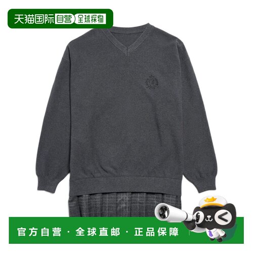 Balenciaga 分层毛衣连衣裙A字裙 850289【付后1h可退】