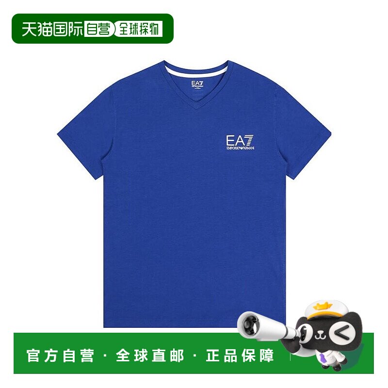 香港直邮EA7 Emporio Armani logo圆领T恤男装 2731244P209阿玛尼