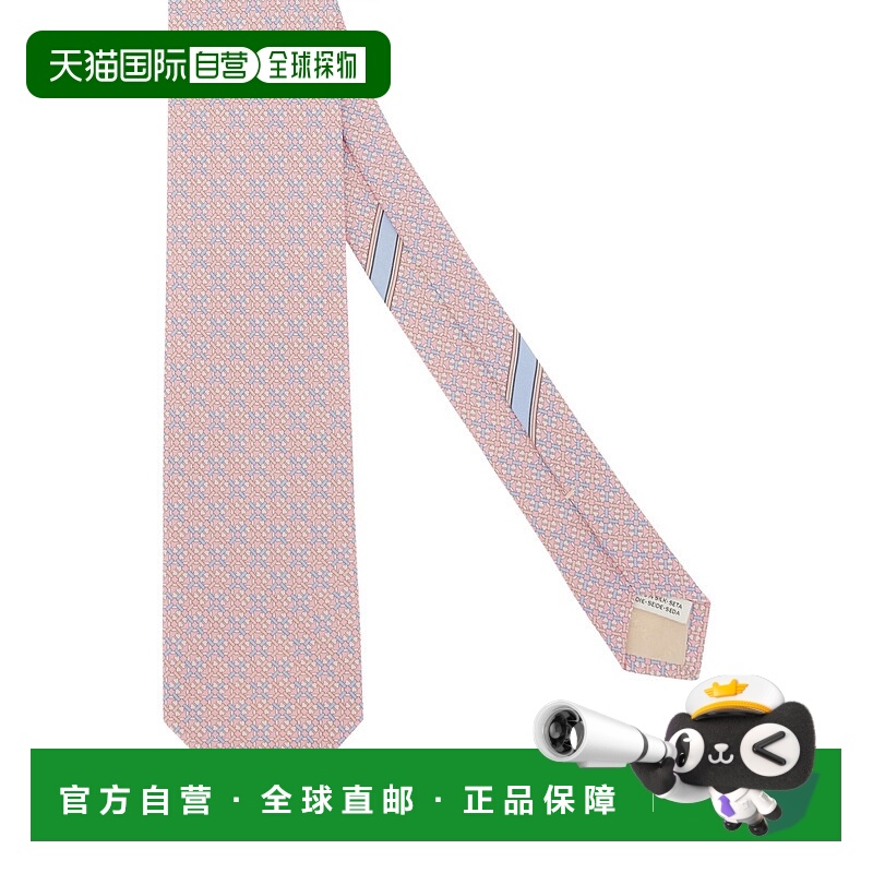 欧洲直邮ferragamo 男士 领带