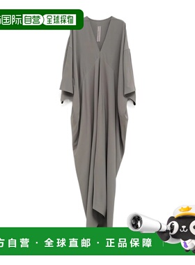 香港直邮Rick Owens V领连衣裙 RP01F6507