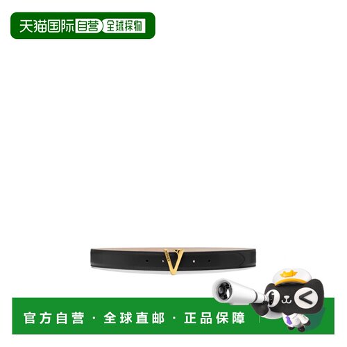 香港直邮Versace V形腰带 1022042DV3T范思哲牛皮