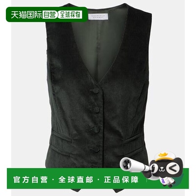 香港直邮Gabriela Hearst 女士 Coleridge 棉质灯芯绒背心
