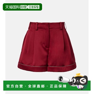 纪梵希 舒适时尚 女士 red红色 真丝缎面短裤 香港直邮Givenchy