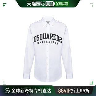 S74DM0768S36275 衬衫 徽标长袖 香港直邮Dsquared2