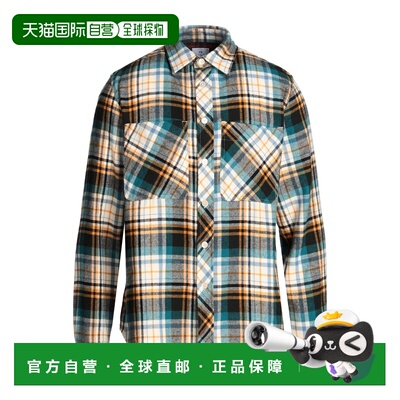 1h可退 香港直邮Paul Smith 男士 格纹衬衫 beige米色 舒适时尚