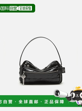 自营欧洲直邮Acnes Studios Camero Party女士小牛皮钥匙挂饰斜挎