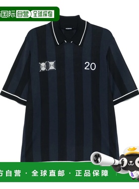 1h可退 香港直邮Jacquemus 男士 JACQUEMUS and Polos T恤蓝色POL