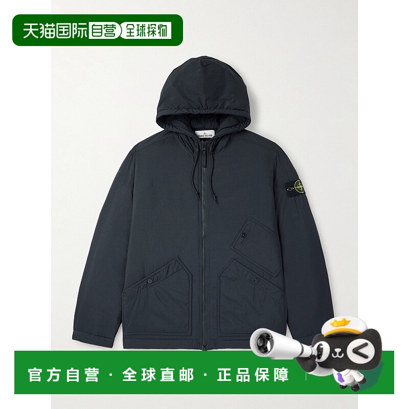 1h可退 香港直邮Stone Island 石头岛 男士 Logo-Appliqued CORDU