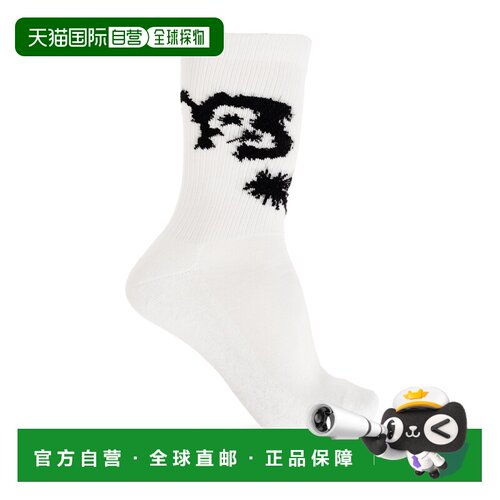 香港直邮Y-3 男士袜子 KX52310WHITE AW2026 白色 Socks with log