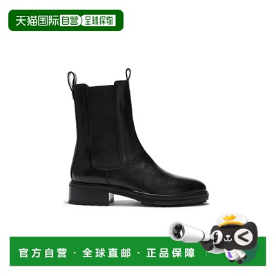 香港直邮aeyde 女士 Jack 皮质靴子 black黑色 舒适时尚女靴