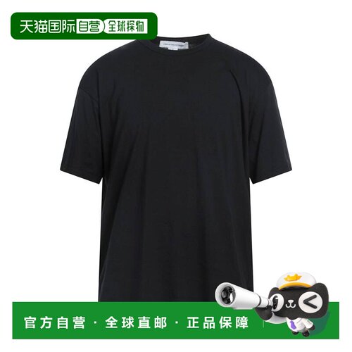 香港直邮comme des garcons 川久保玲 男士 T恤 black黑色 舒适时