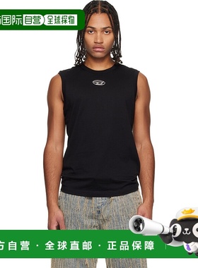 香港直邮Diesel 迪赛 男士 黑色 T-Bisco-Od 背心 A153720CLBR