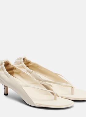 香港直邮Jacquemus 女士 'LES SANDALES NU-PIEDS B' for 白色皮