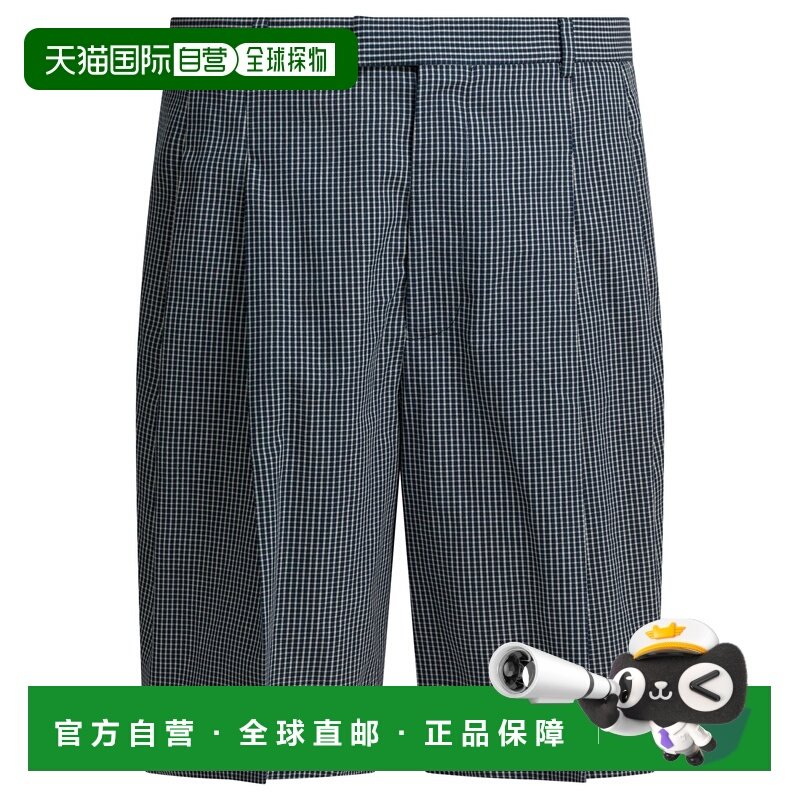 1h可退 香港直邮Givenchy 纪梵希 男士 正装格子短裤 BM51PA16BG1,男装,休闲裤,淘宝优惠券,粉丝福利购,淘宝优惠卷