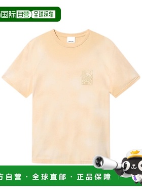 香港直邮Isabel Marant 褪色徽标短袖T恤 TS0052HCD1N05H