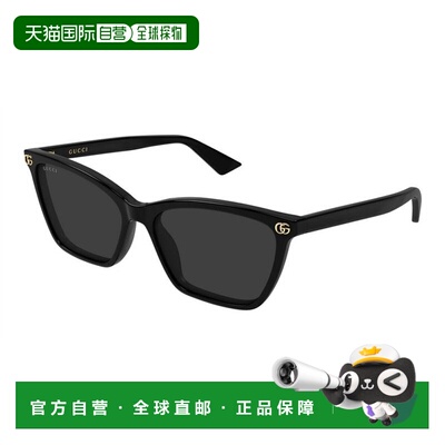 香港直邮Gucci 古驰 女士 GG2111S 001 太阳镜 GG2111S配饰