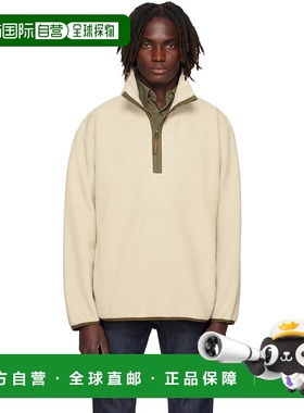 香港直邮A.P.C. 男士 灰白色 WILLY 半拉链套头衫 PSAIFH27990