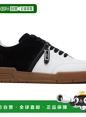 1h可退 香港直邮Moschino 莫斯奇诺 男士 黑色 & 白色 Streetball