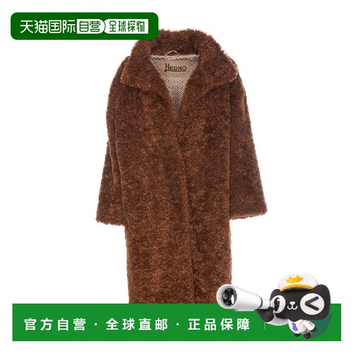 1h可退 香港直邮HERNO 女士外套 GC000456D124218030 AW2024 棕色
