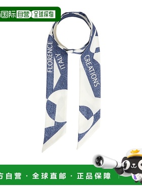 香港直邮Salvatore Ferragamo 图案丝巾 321116菲拉格慕