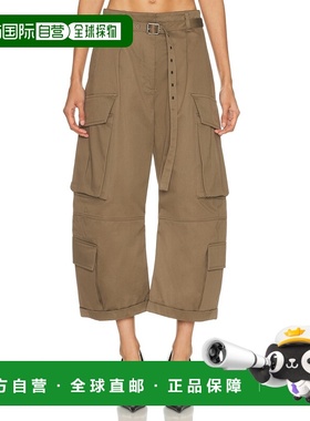 1h可退 香港直邮Acne Studios 艾克妮 女士 Pama Bolton 工装裤 A